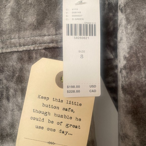 Anthropologie Velvet Jacket - Picture 2 of 5